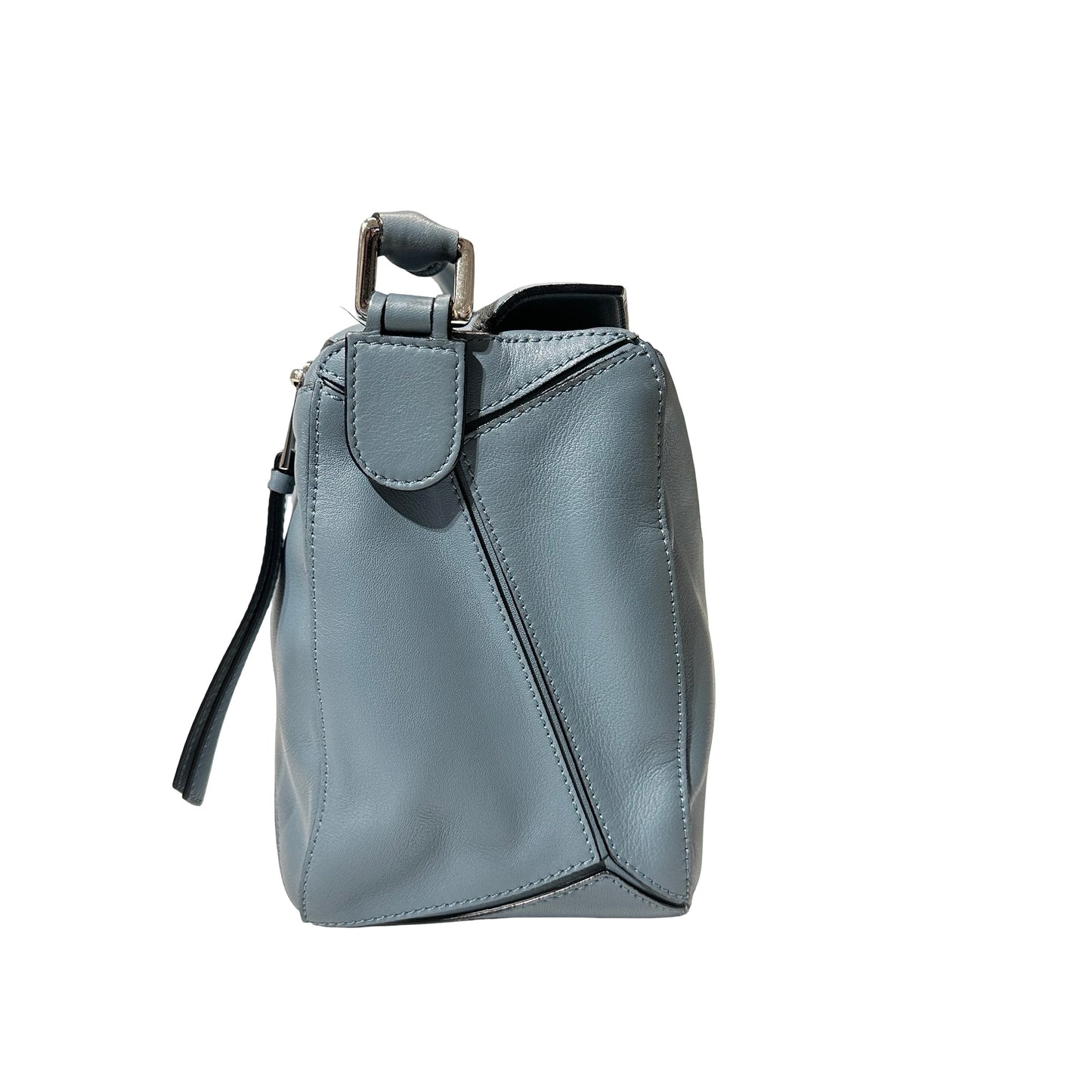 Used LOEWE Calfskin Leather Puzzle Medium Cross Body Bag