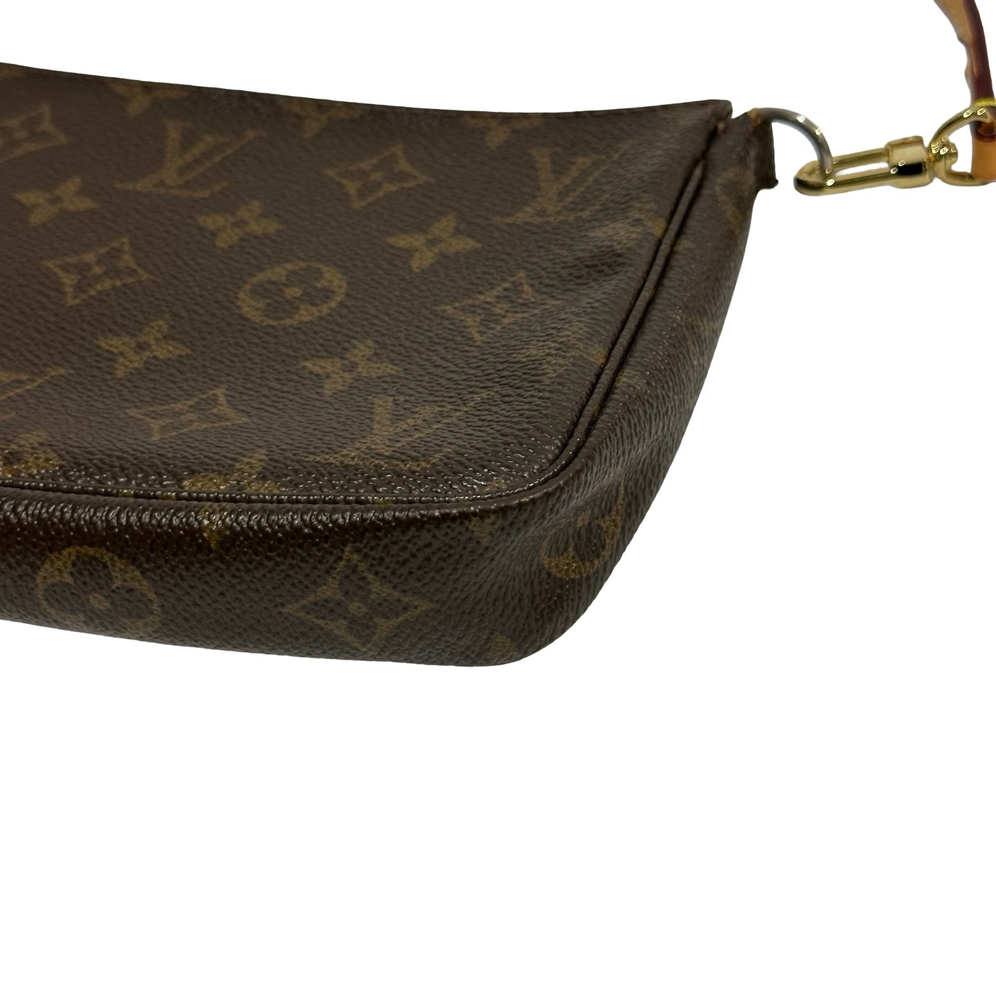 Used LOUIS VUITTON Monogram Pochette Accessoires Pouchette Brown