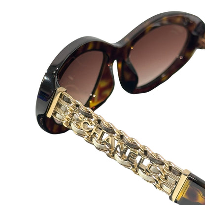 Used Chanel Sunglasses Brown