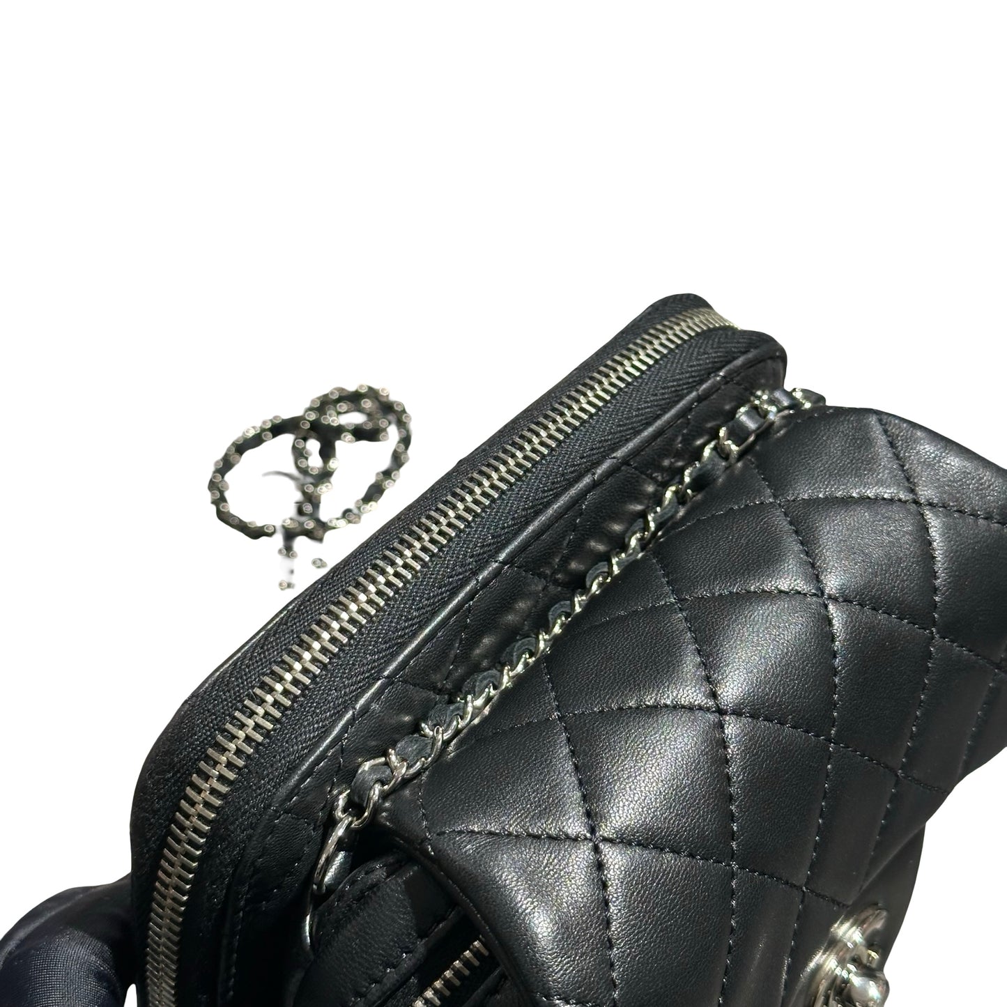 CHANEL MINI DOUBLE POUCH BAG [3000442]