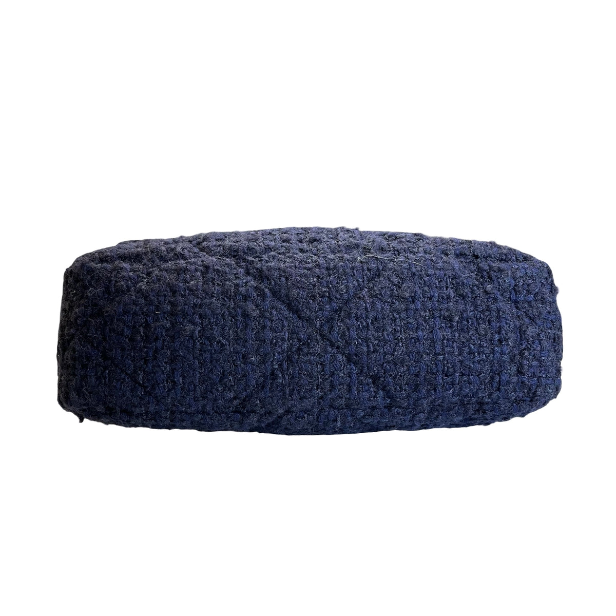Used CHANEL Tweed Chanel 19 Small Shoulder Bag Navy