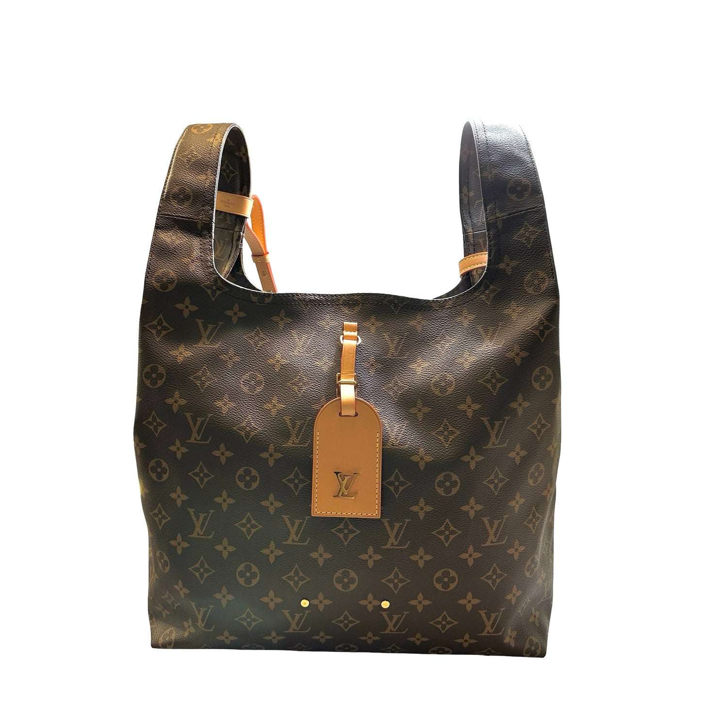 Used LOUIS VUITTON Monogram Tote Handbag Brown