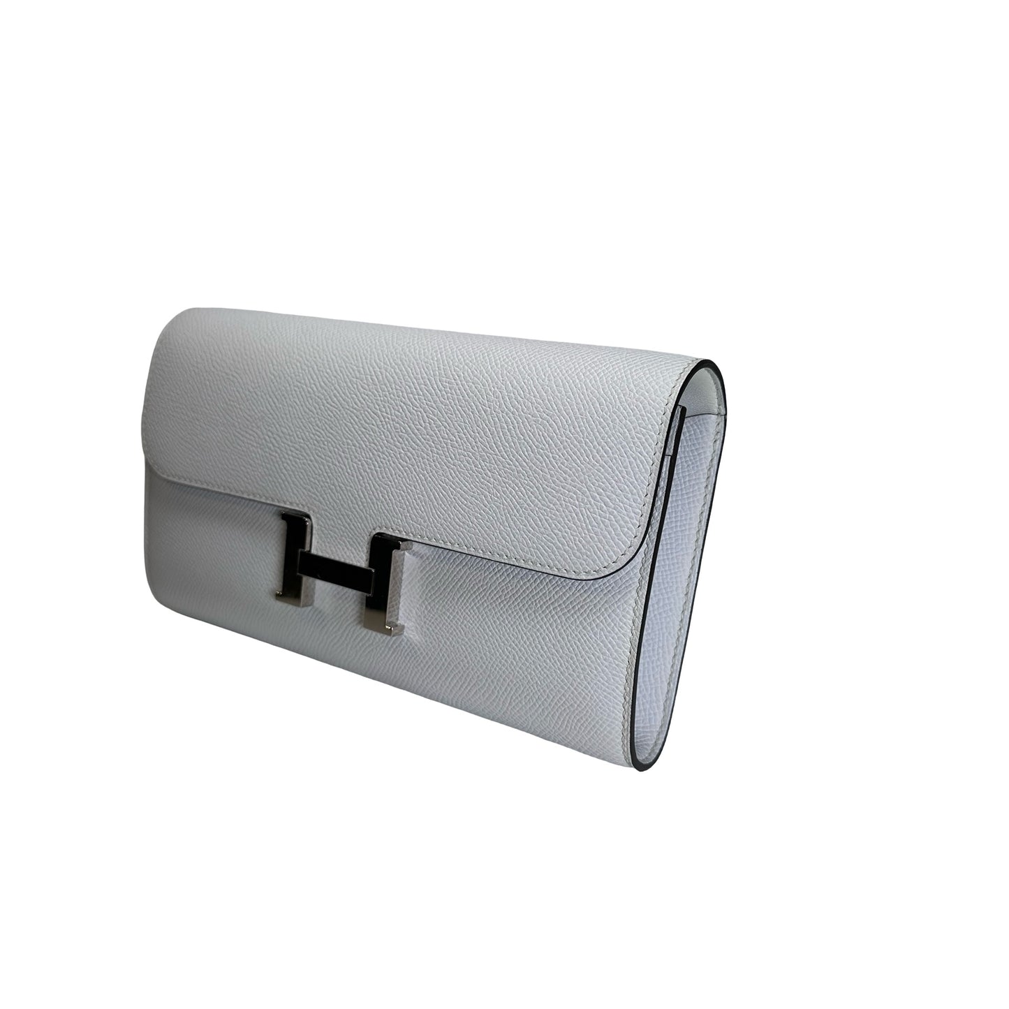 Used HERMES Epsom Constance to go Cross body bag Gris Platine PHW