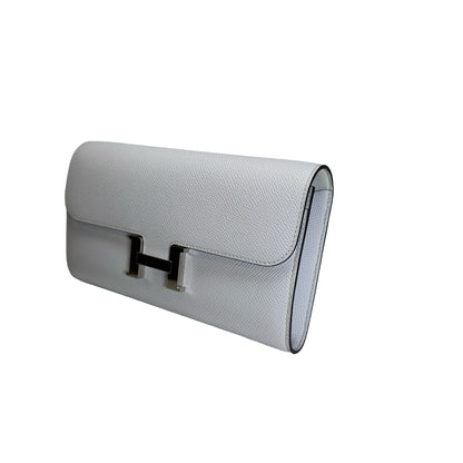 Used HERMES Epsom Constance to go Cross body bag Gris Platine PHW