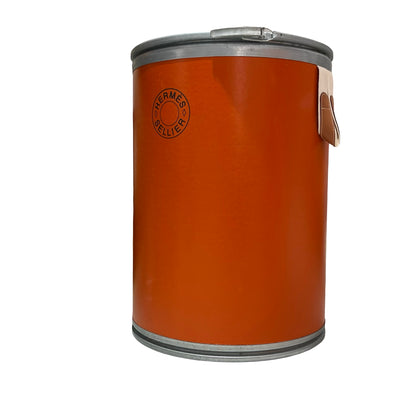 HERMES Solid Storage Bin Accessories Orange Silver