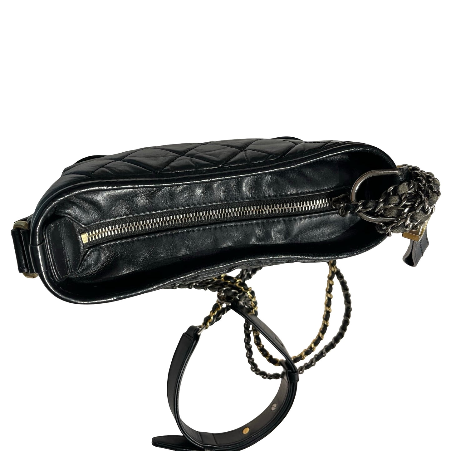 Used CHANEL Gabrielle Chain Shoulder Bag Black