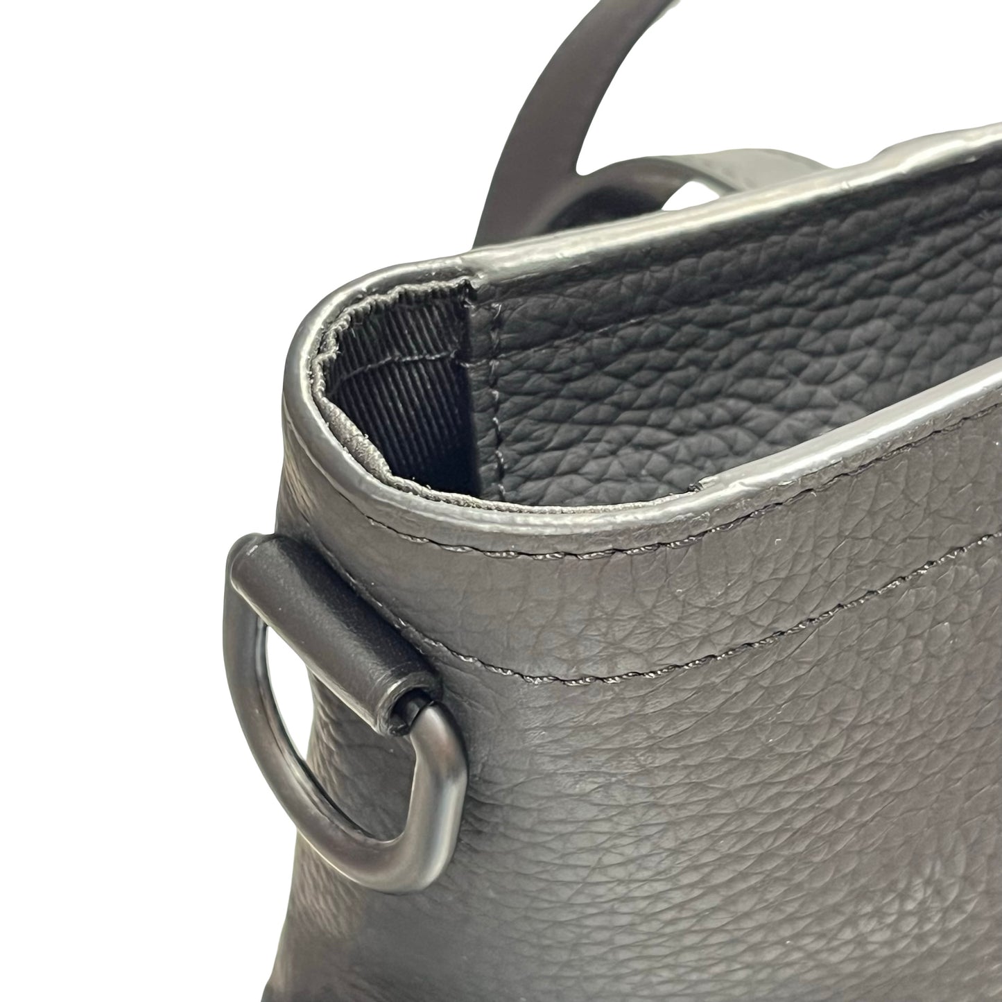 Used LOUIS VUITTON Taurillon Leather Christopher Tote Two Way Shoulder Bag Black