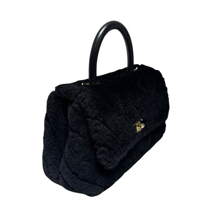 CHANEL SHEARLING COCO HANDLE SMALL [3000369]