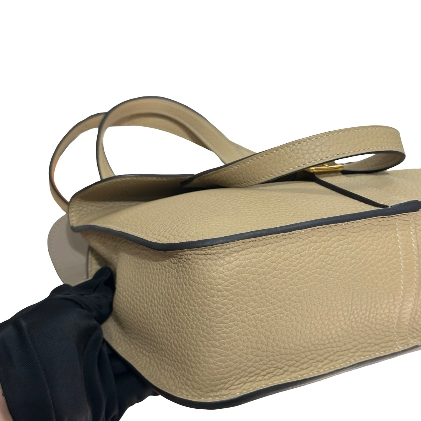 Used HERMÈS Halzan Shoulder Bag Trench