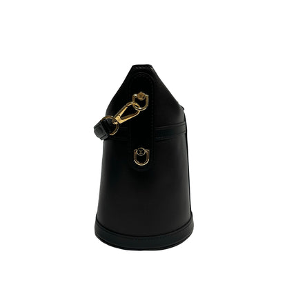 Used LOUIS VUITTON Sac Duffle Clutch Monogram GHW Black