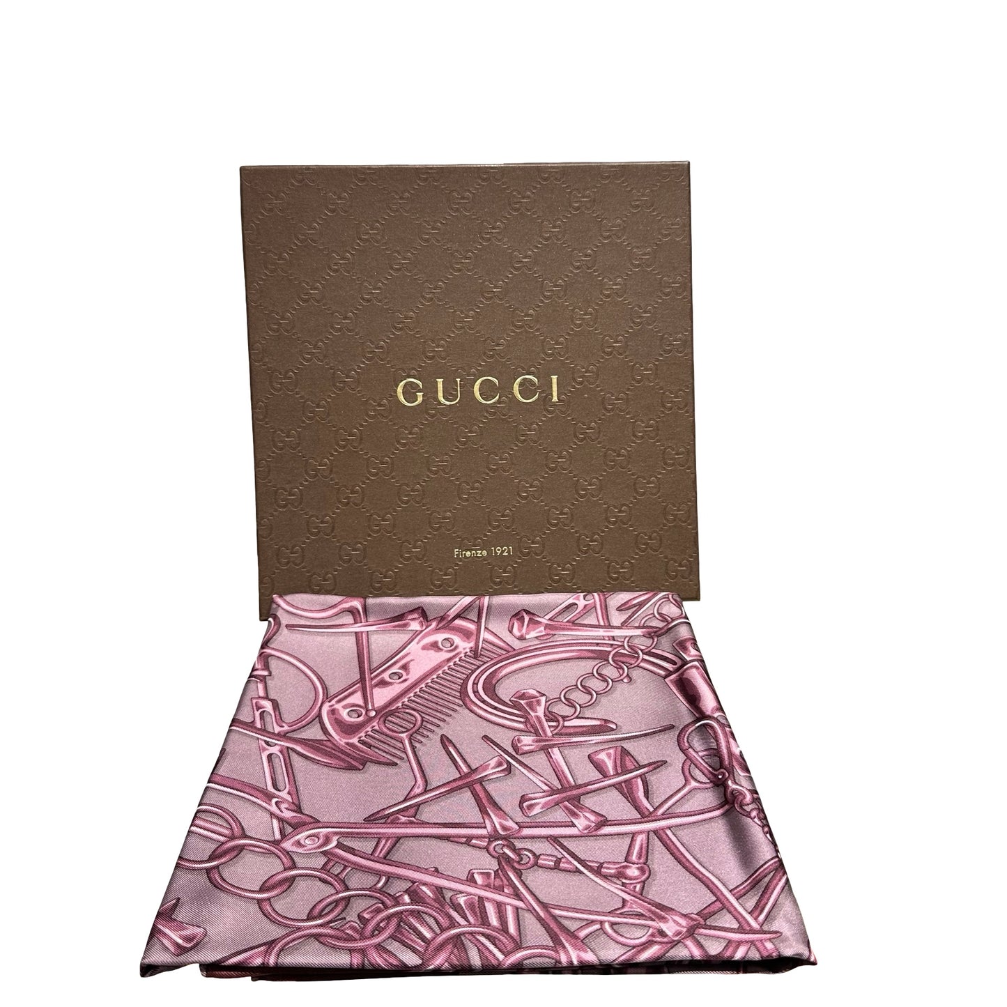 GUCCI PURPLE 90X90 SCARF [20004091]