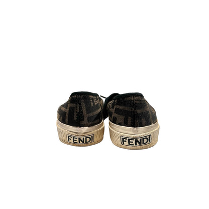 Used FENDI Sneakers Brown