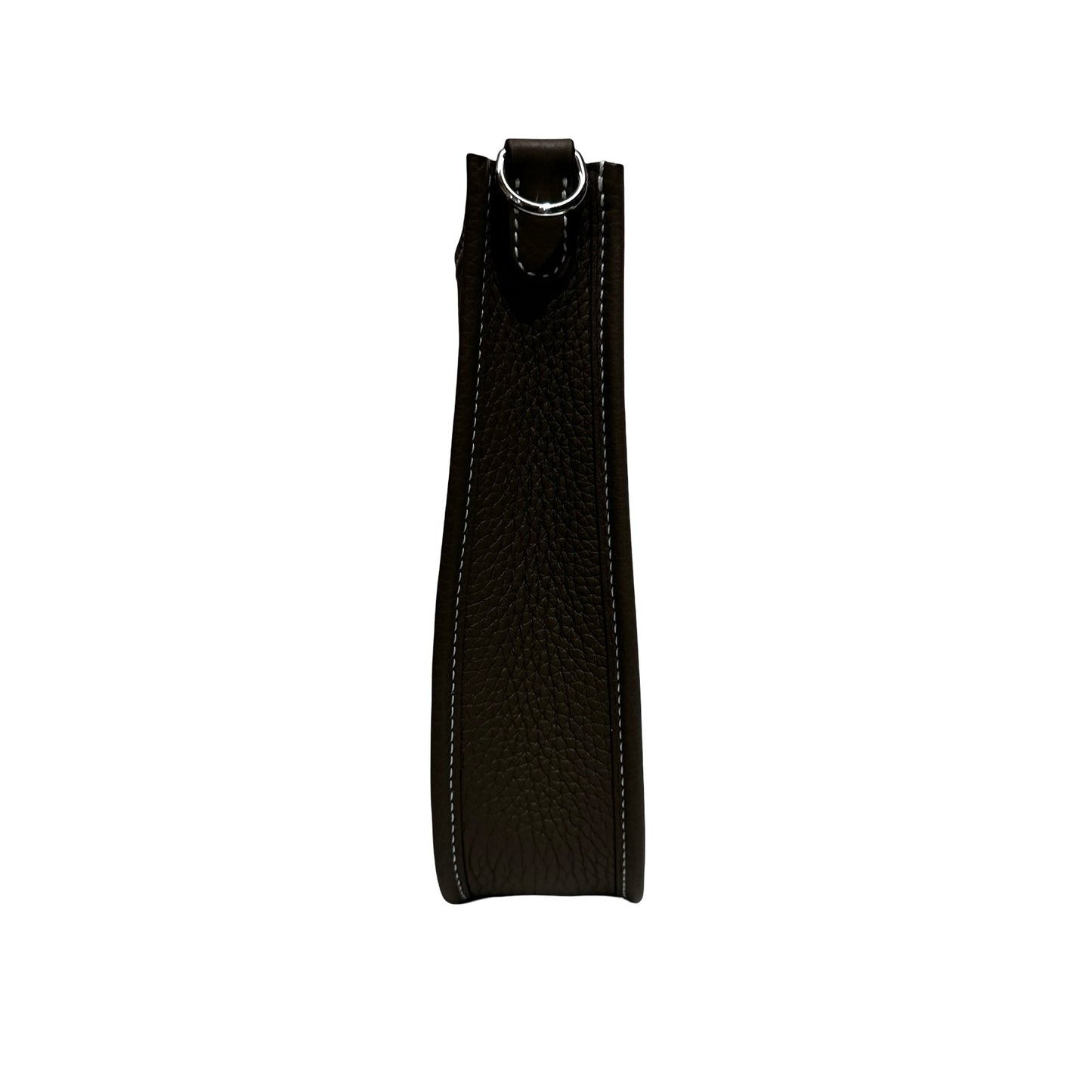 New HERMÈS MINI EVELYNE Cross Body Bag Etoupe PHW
