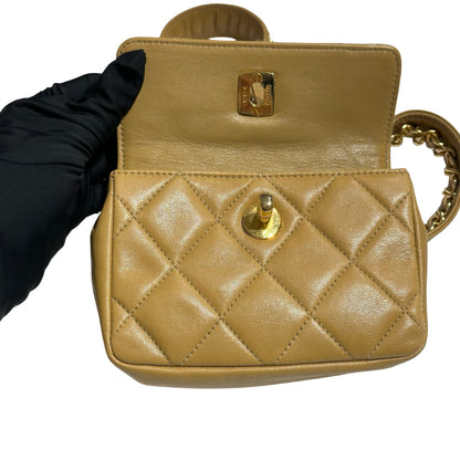 CHANEL VINTAGE BELT BAG BEIGE [20004214]