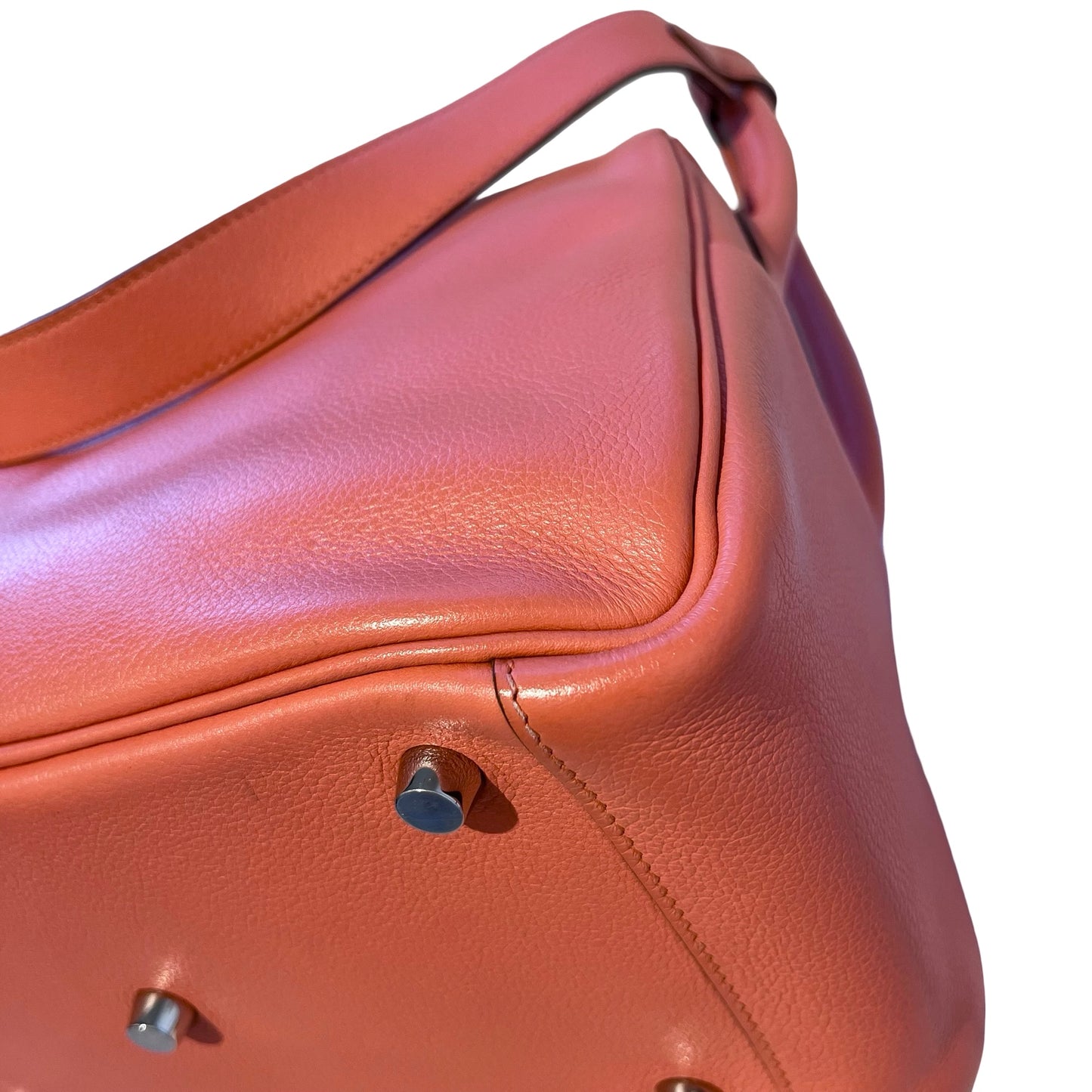 Used Hermès Lindy 26 Shoulder Bag Pink PHW