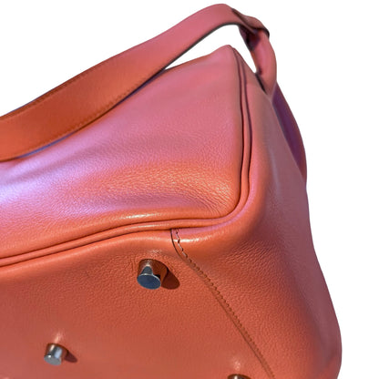 Used Hermès Lindy 26 Shoulder Bag Pink PHW