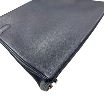 Used HERMÈS Kelly Bag GHW Navy Blue