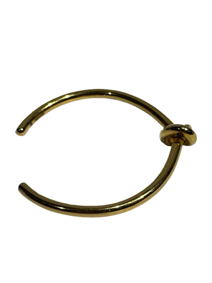 Used CÉLINE Brass Knot Bracelet Accessories GHW