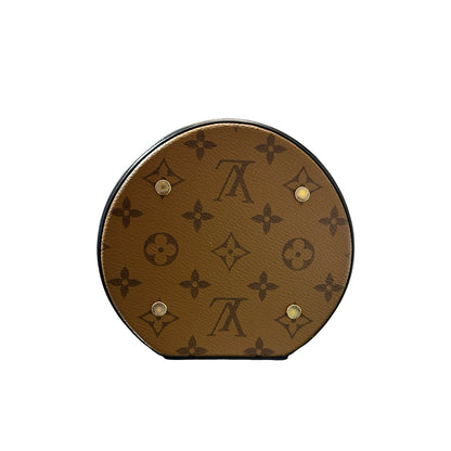 Used LOUIS VUITTON Monogram Cannes Monogram Reverse Cross Body Bag Brown GHW