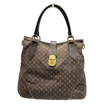 Used Louis Vuitton Canvas Vintage Hand Bag Hobo Bag Brown GHW