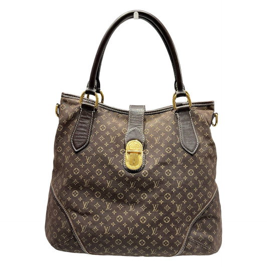 Used Louis Vuitton Canvas Vintage Hand Bag Hobo Bag Brown GHW