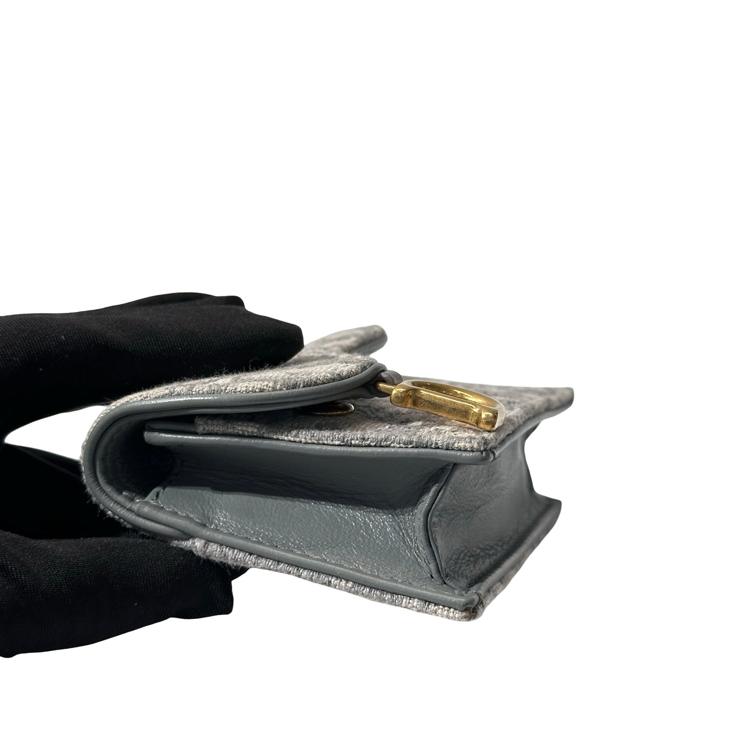 Used DIOR Canvas Cardholder Card holder