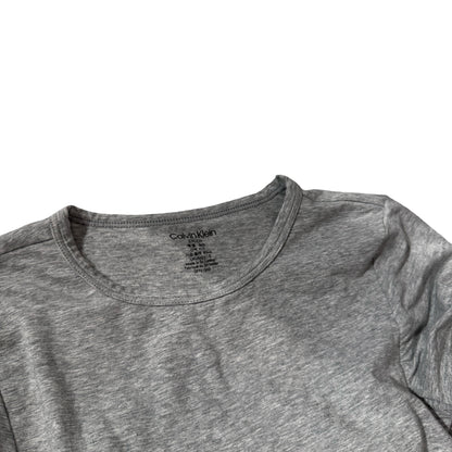 Used CALVIN KLEIN cotton T - Shirt Clothes Grey