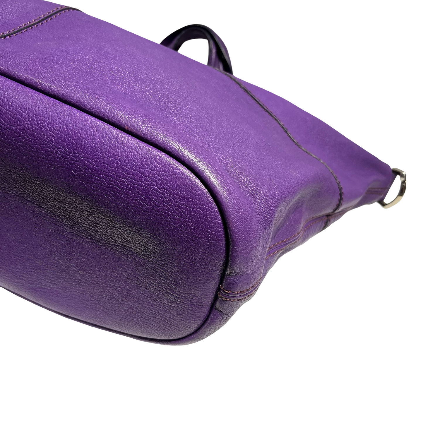 GIVENCHY PURPLE LEATHER SHOULDER BAG [3000658]