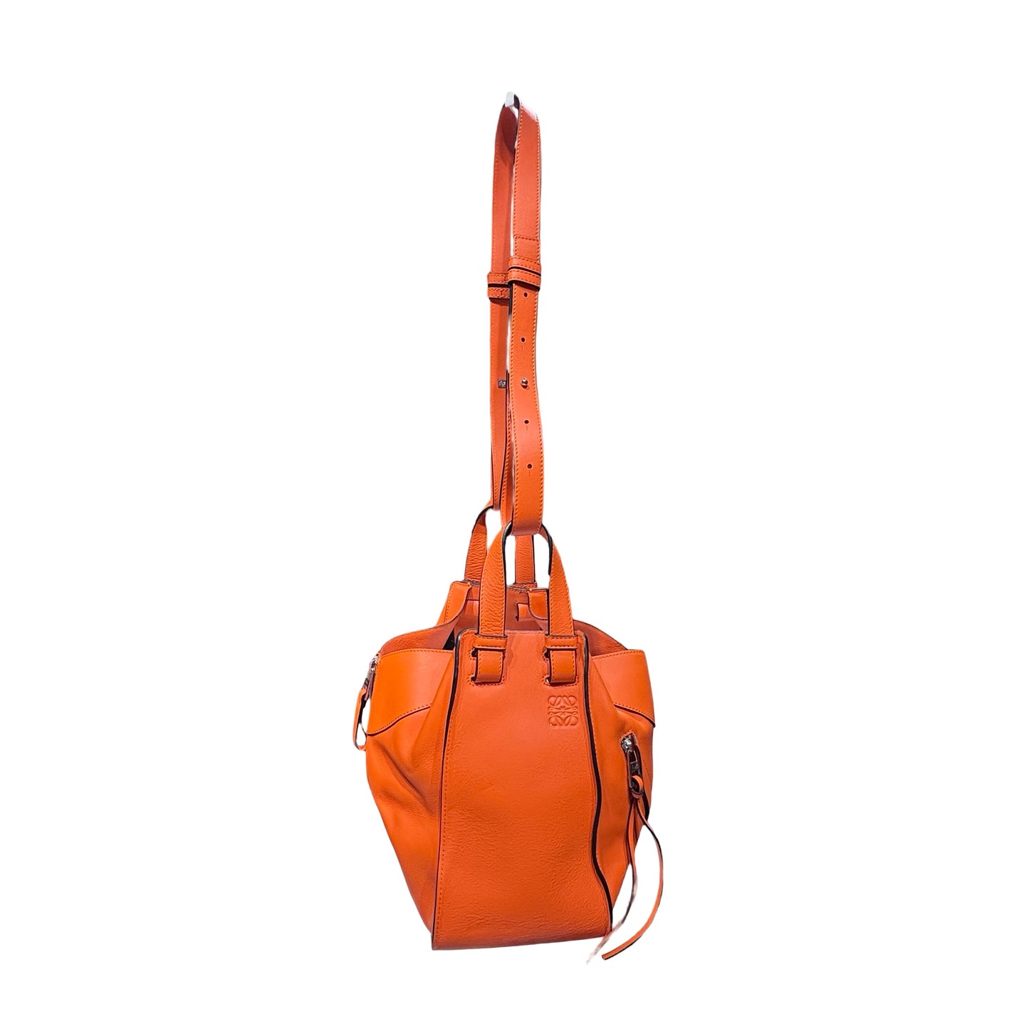 Used LOEWE Hammock small Crossbody Bag Orange