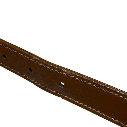 Used GUCCI Shoulder Bag Brown GHW