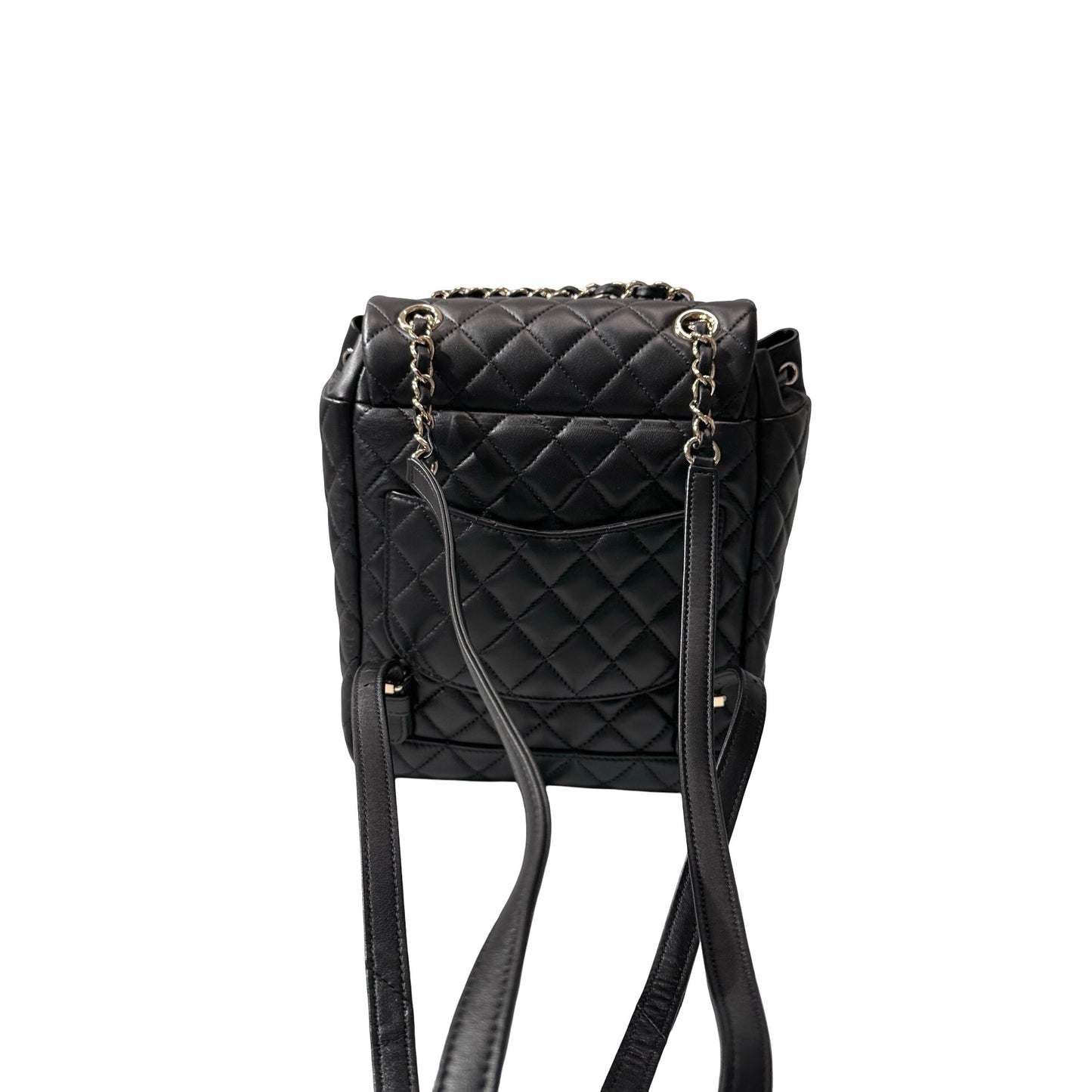 Used CHANEL Lambskin Leather Backpack