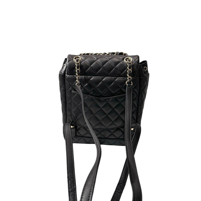 Used CHANEL Lambskin Leather Backpack