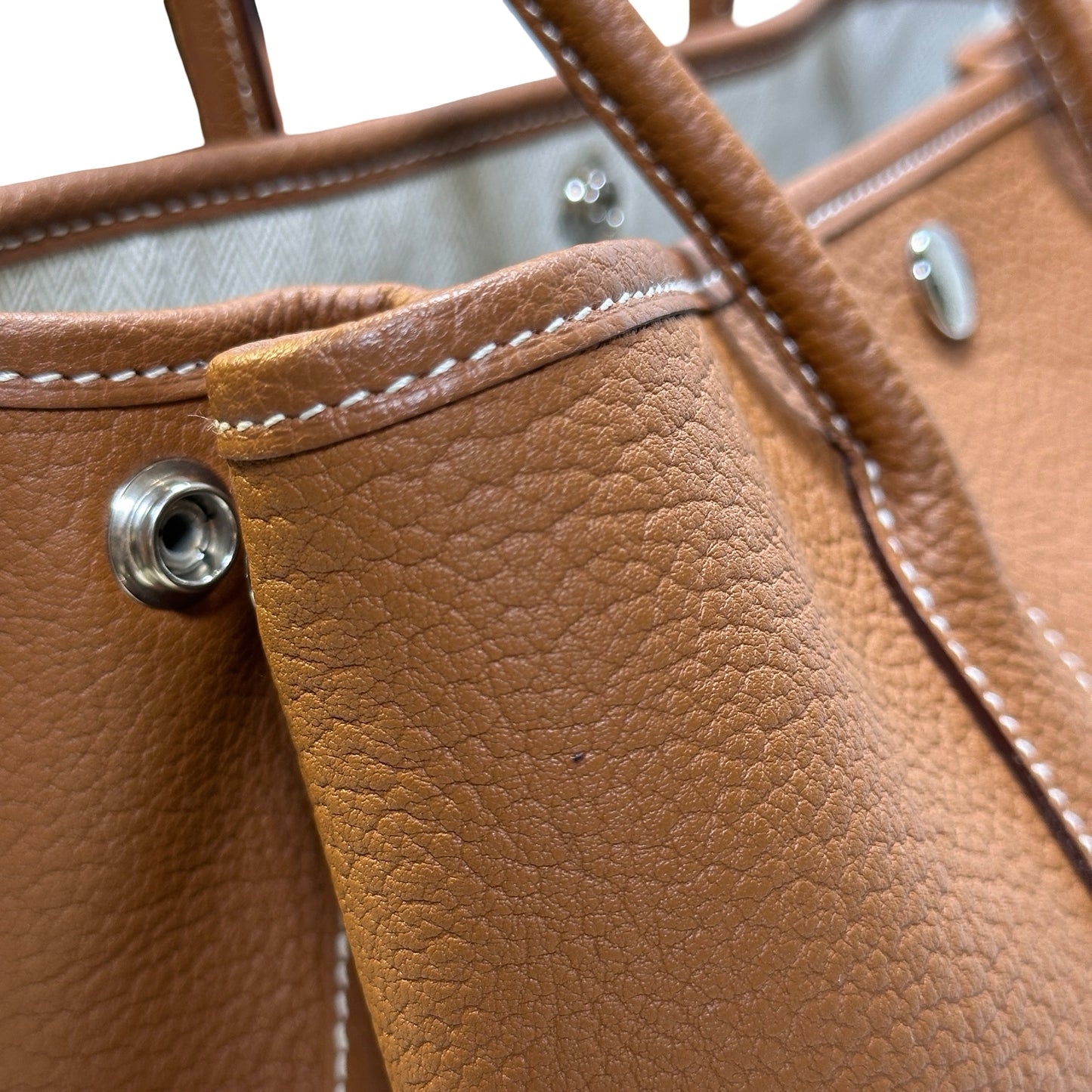 Used HERMÈS Negonda GP30 Hobo Bag Brown PHW