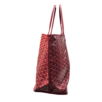 Used GOYARD Tote GM Tote Bag Red