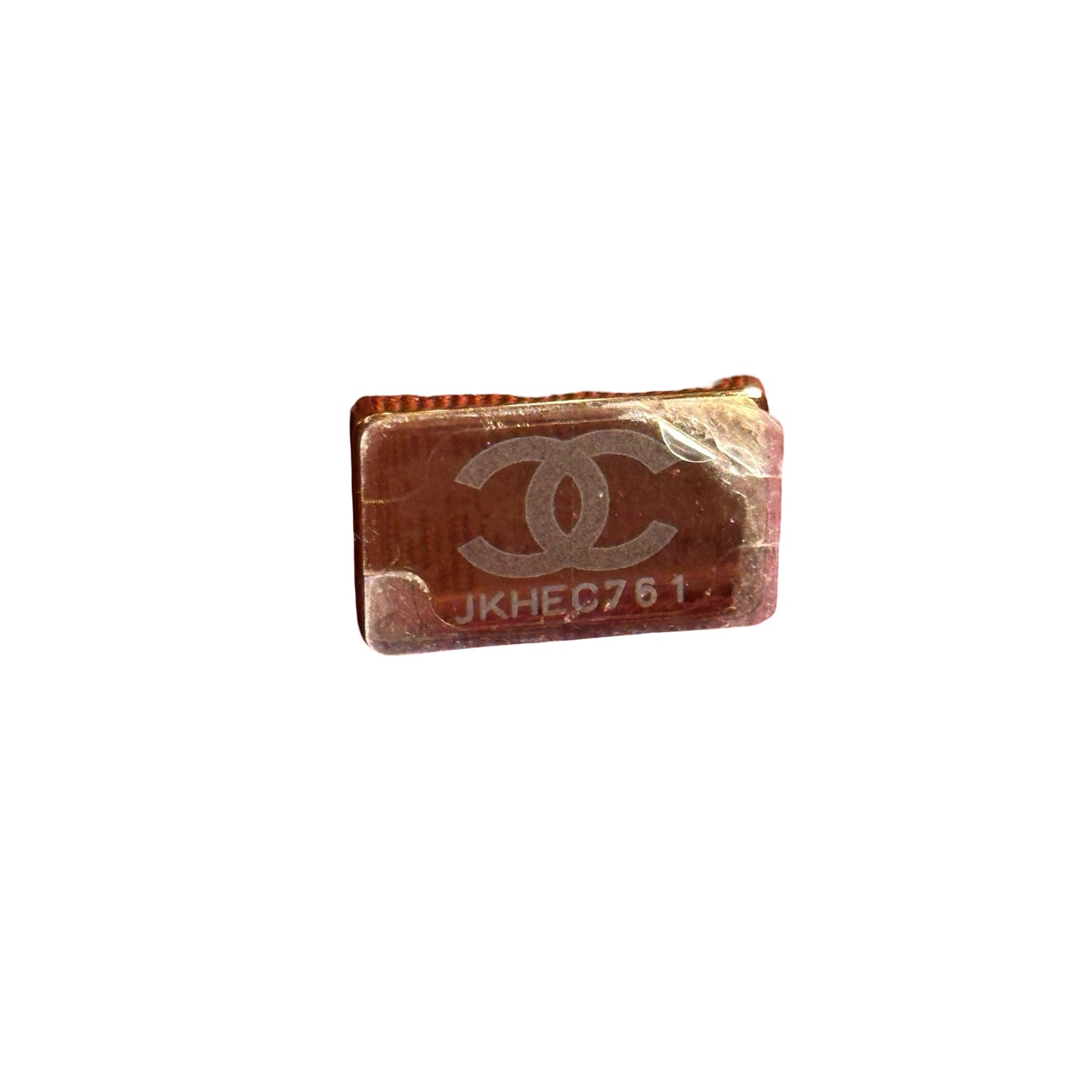 Used CHANEL Caviar Quilted Flap Bag Chain shoulder bag Red Gold