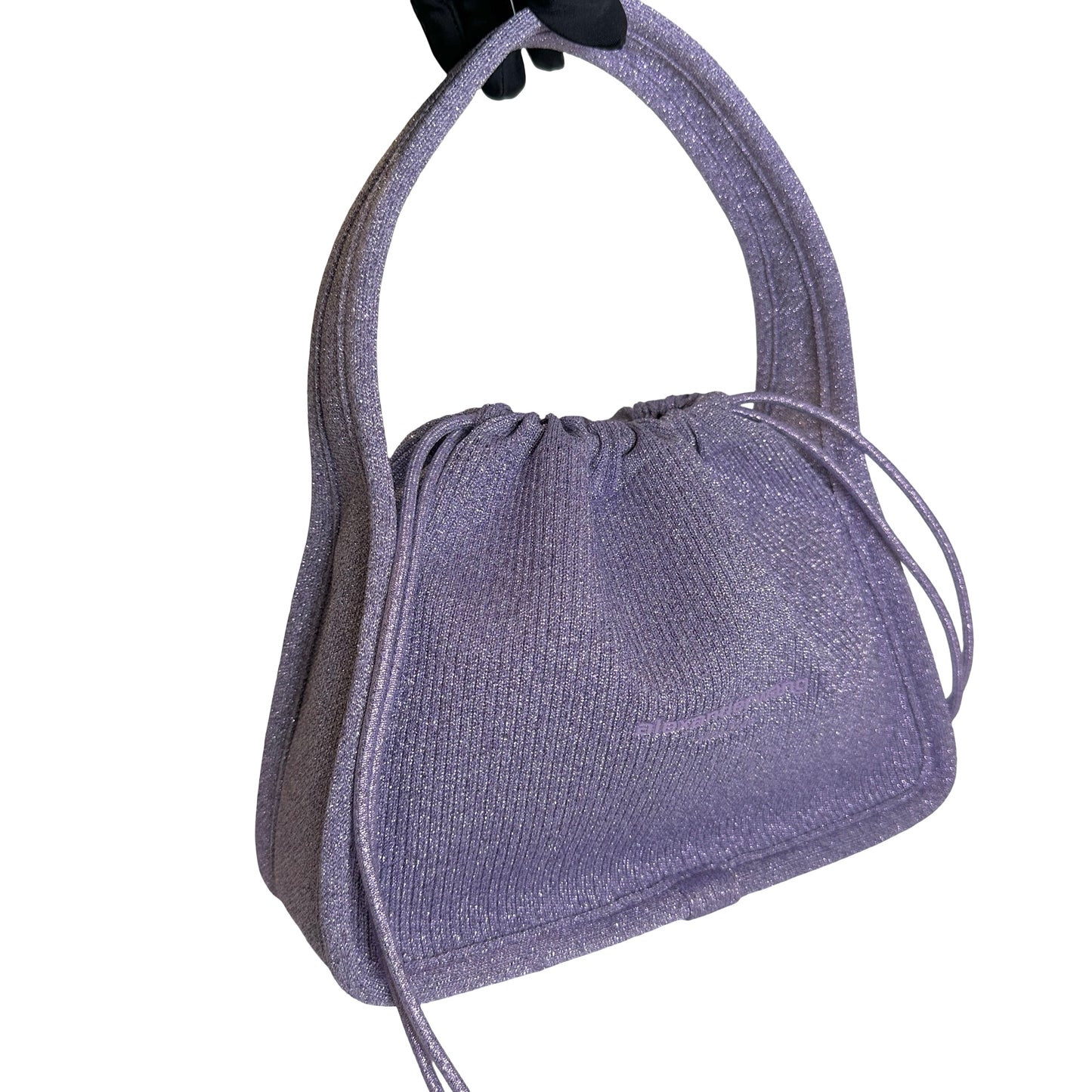 Used ALEXANDER WANG Ribbed Knit Wang sport small camera bag in ribbed knit Handbag Purple