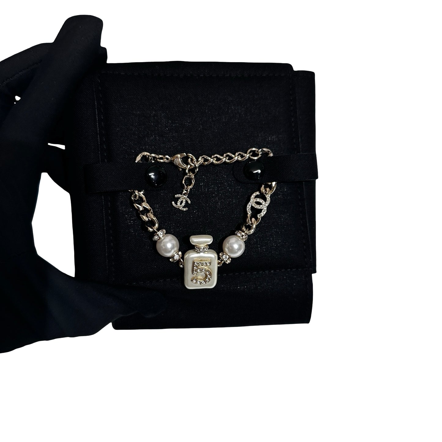Used CHANEL Chanel No.5 Bracelet BRACELET GHW