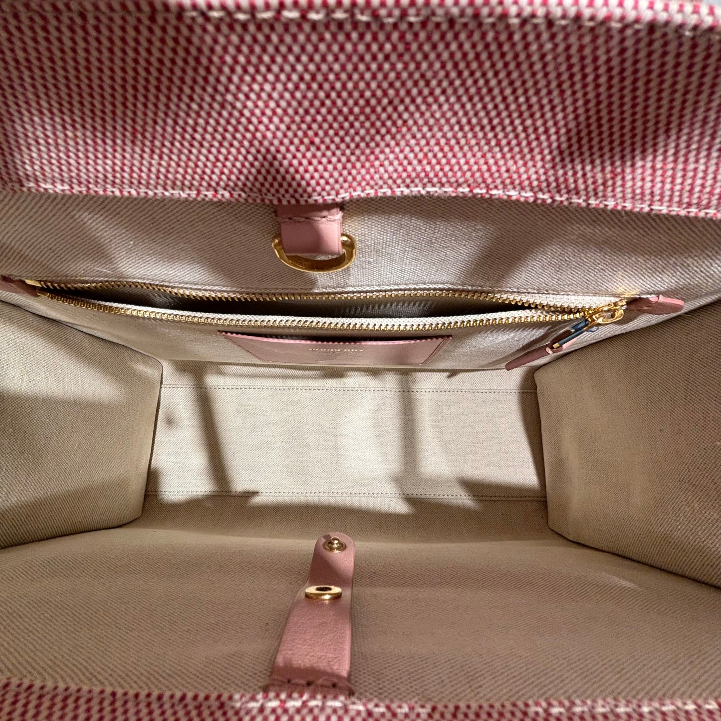BURBERRY DUSTY PINK GHW SMALL FREYA TOTE BAG [3000259]