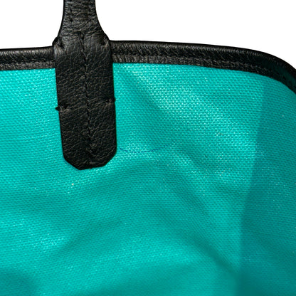 Used GOYARD Tote PM Tote Black Blue Tote Bag Black BLUE