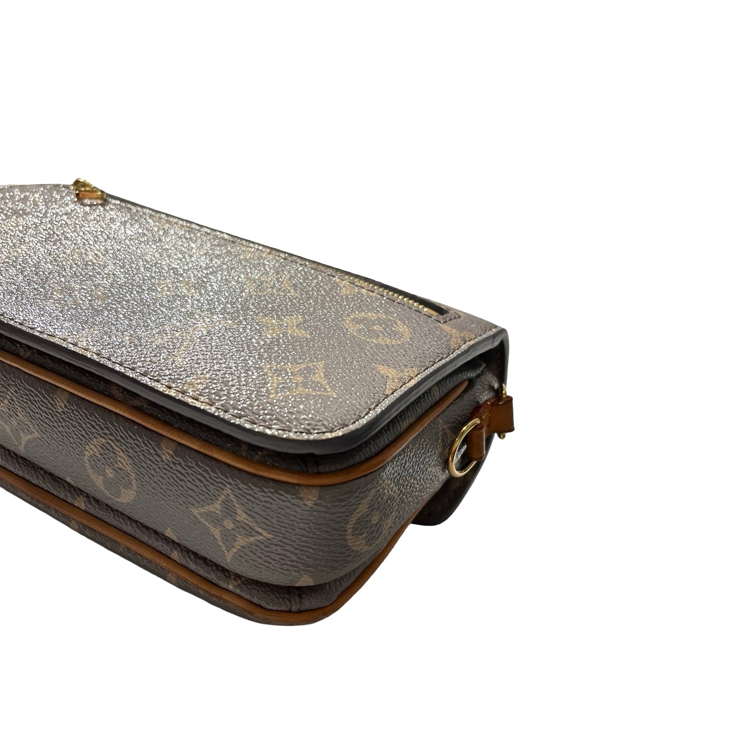 Used LOUIS VUITTON Autres Touiles Monogram Pochette Métis Shoulder Bag Gray GHW