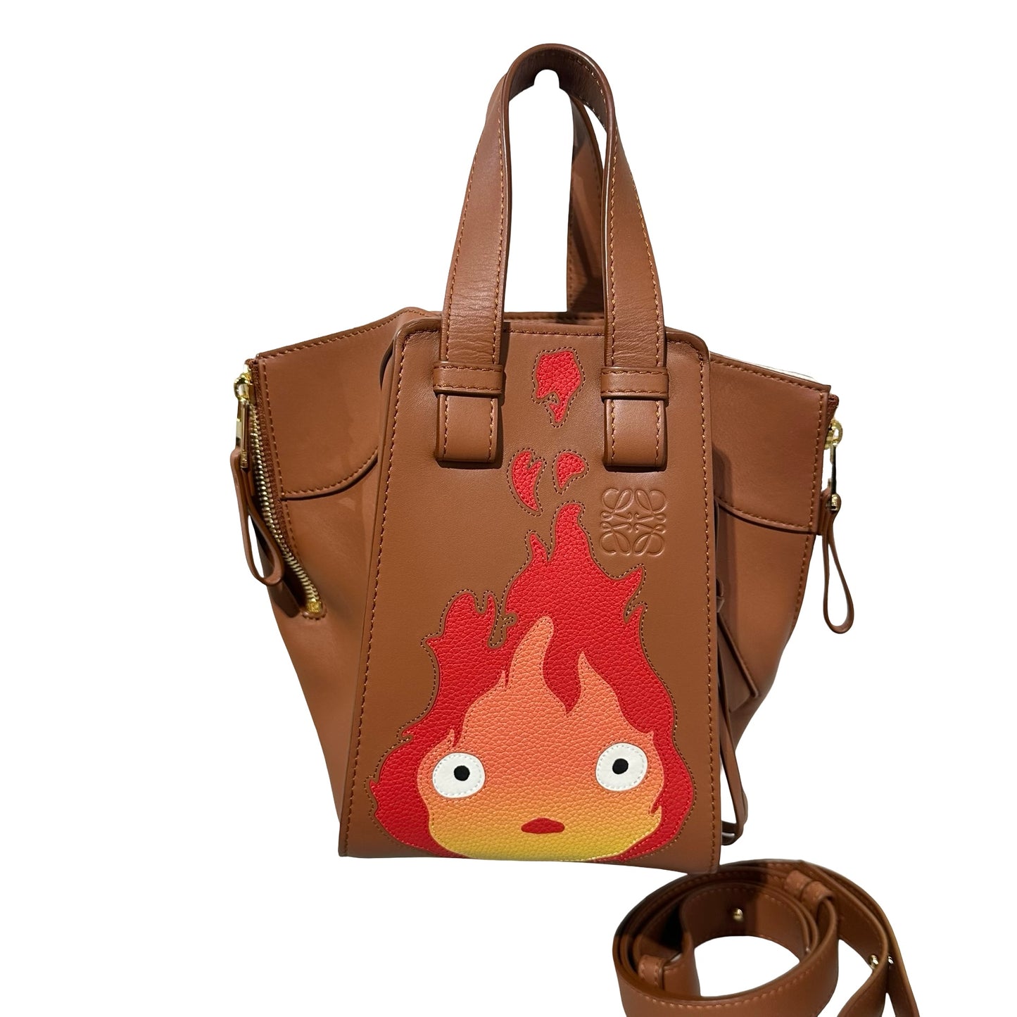 Used LOEWE Brown GHW Shoulder Bag