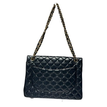 Matelasse Quilted Lambskin Maxi Jumbo Two Way Shoulder Bag [101537]