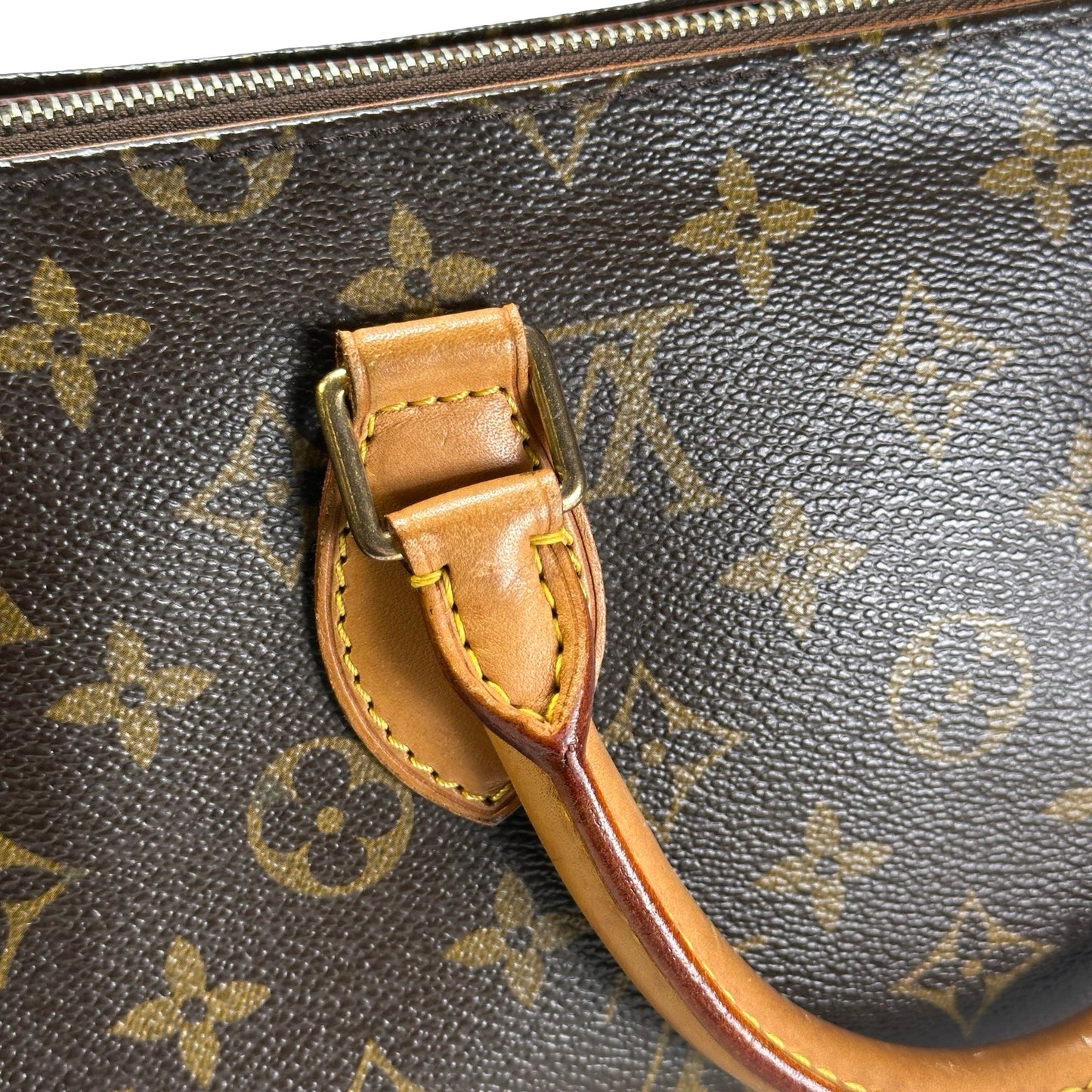 Used LOUIS VUITTON Monogram Canvas Popincourt Handbag Brown