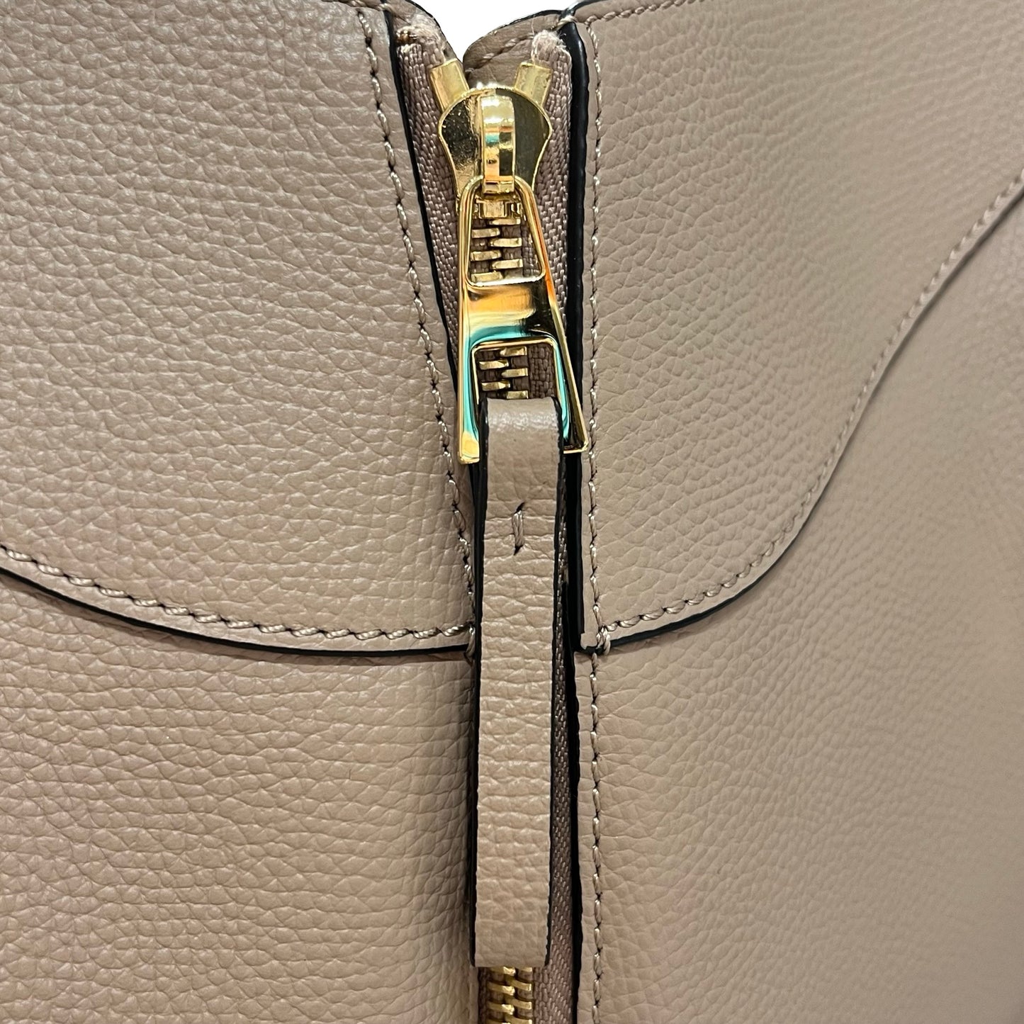 Used LOEWE Hammock Shoulder Bag Sand GHW