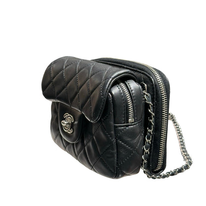 CHANEL MINI DOUBLE POUCH BAG [3000442]
