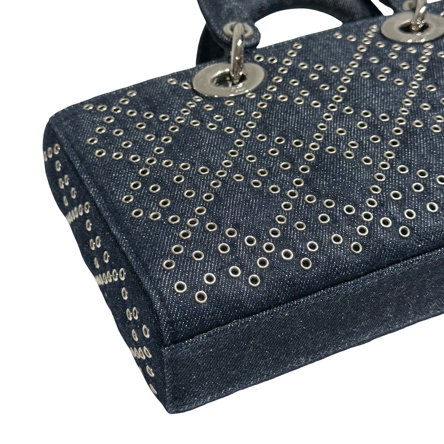 DIOR D-JOY MEDIUM 26 DENIM PHW [3000159]