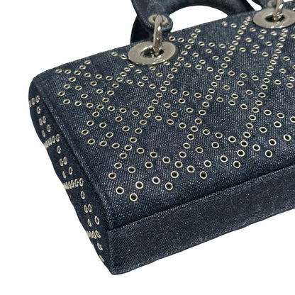 DIOR D-JOY MEDIUM 26 DENIM PHW [3000159]