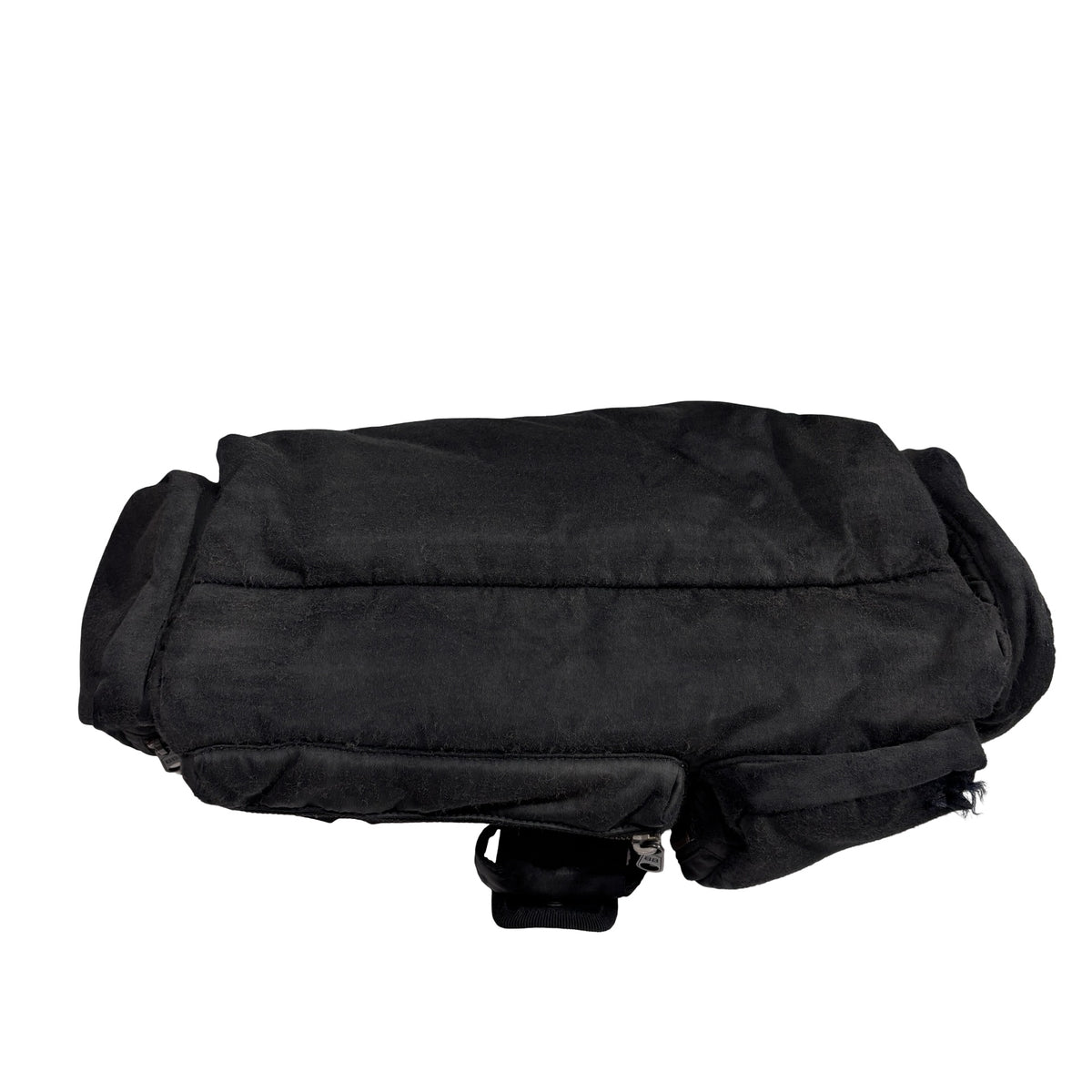 Used BALENCIAGA Solid Explorer Belt Bag Belt bag Black