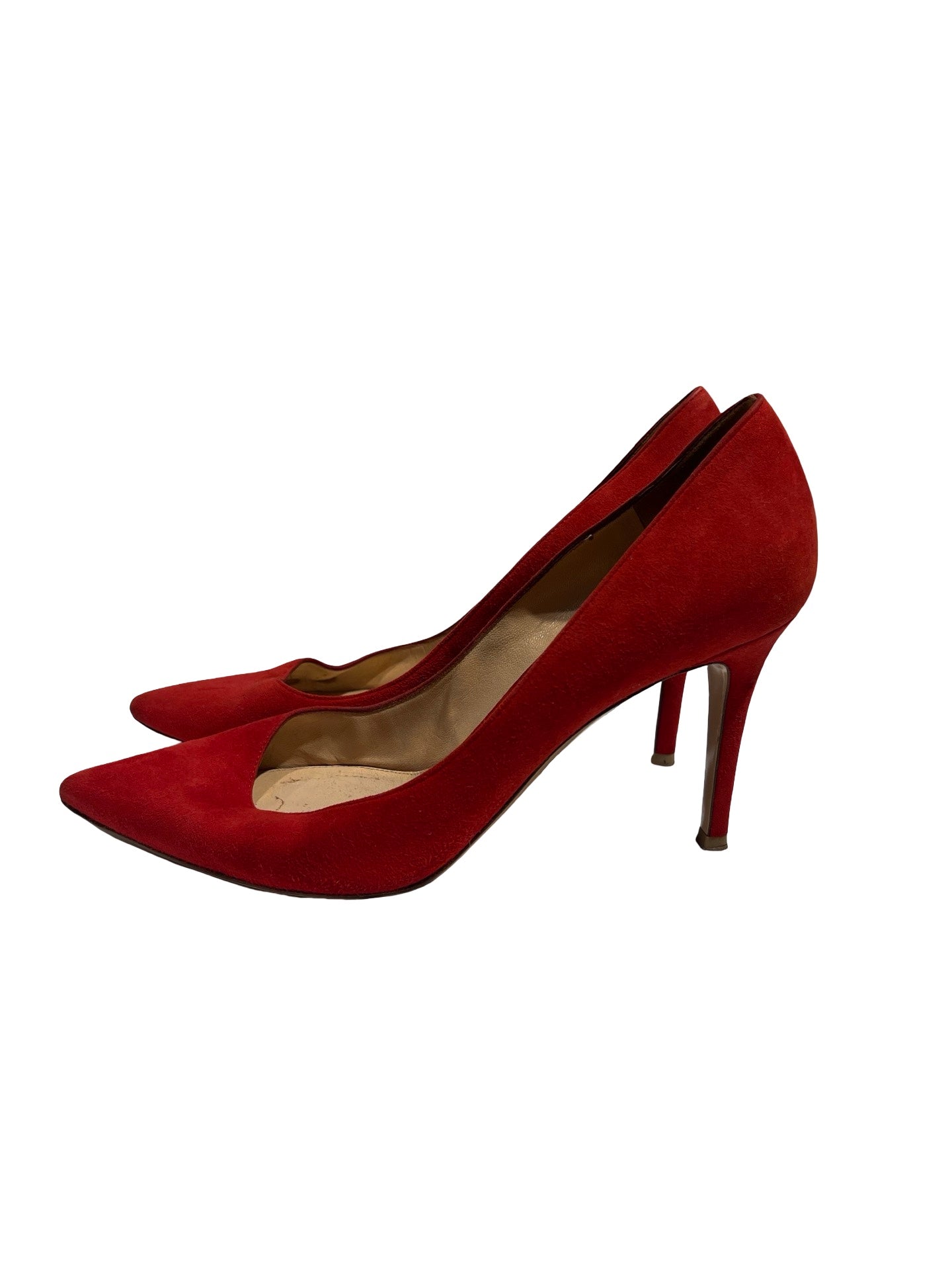 Used GIANVITO ROSSI High Heels Shoes Red
