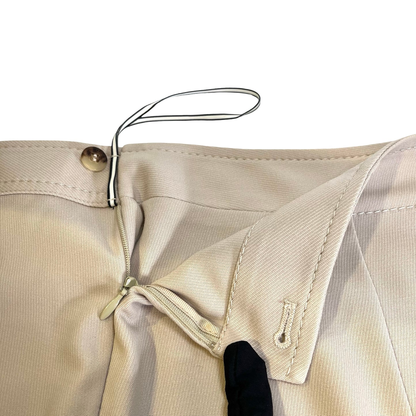 HERMES Virgin Wool Pants Light Grey